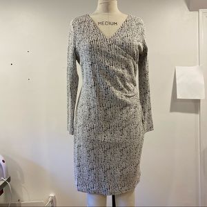 Harve Bernard Black and White Dress